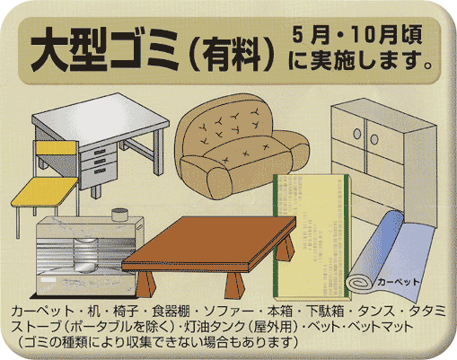 燃やさないゴミ分別一覧
