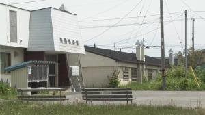 新開寿の家と南部団地（解体済み）