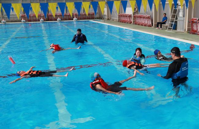 水辺の安全教室